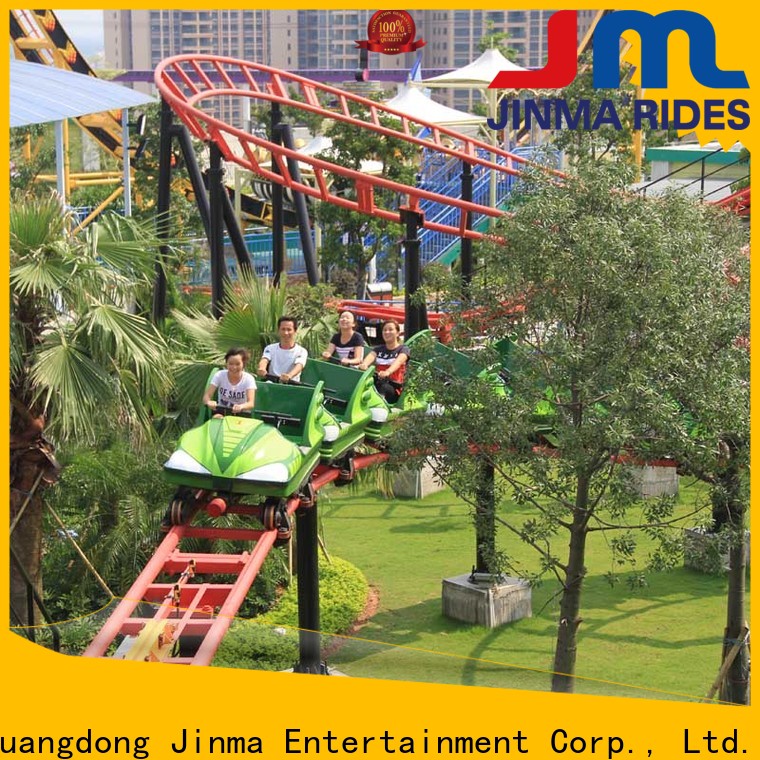 Jinma Rides оранжевые американские горки Поставщики для продвижения