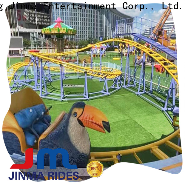 Строительство садовых американских горок Jinma Rides для продвижения