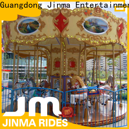 Jinma Rides Bulk buy double decker merry go round builder for sale