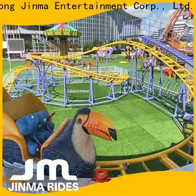 Jinma Rides little kid roller coaster price for promotion