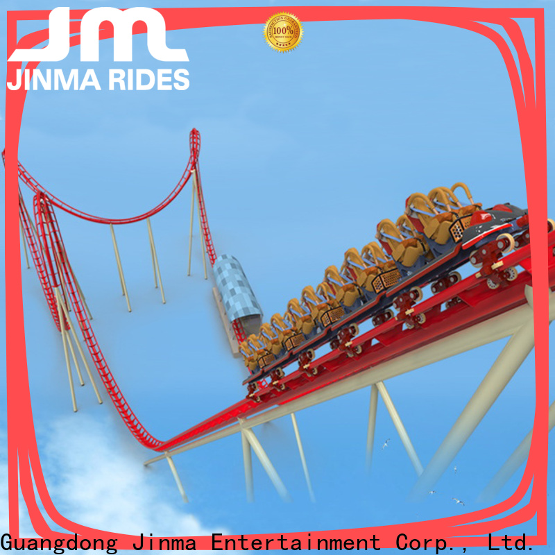 golden horse smallest roller coaster construction for promotion
