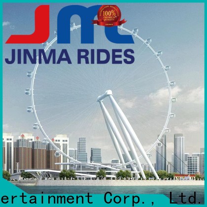 Jinma Rides montanha-russa de cavalo dourado romântica roda gigante à venda