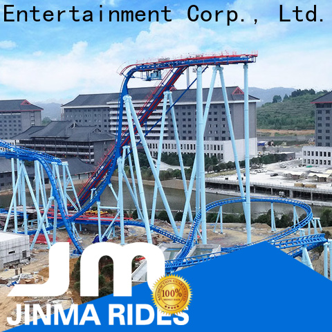 Jinma Rides sit down roller coaster factory for promotion