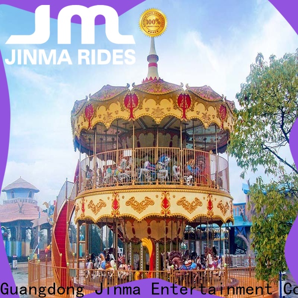 Jinma Rides horse merry go round for sale builder for promotion