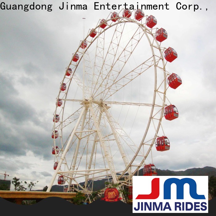 Jinma Rides golden horse roller coaster carnival ferris wheel factory for sale