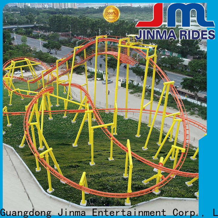 Jinma Rides golden horse orange roller coaster price on sale