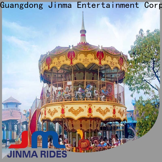 Jinma Rides mini carousel design for promotion