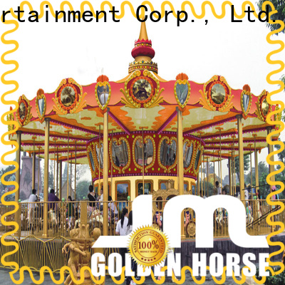 Jinma Rides Bulk buy custom carousel horse ride Supply on sale