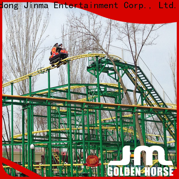 Jinma Rides golden horse roller coaster extreme roller coasters China for sale
