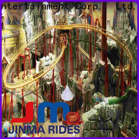 Jinma Rides Custom high quality smallest roller coaster builder for promotion