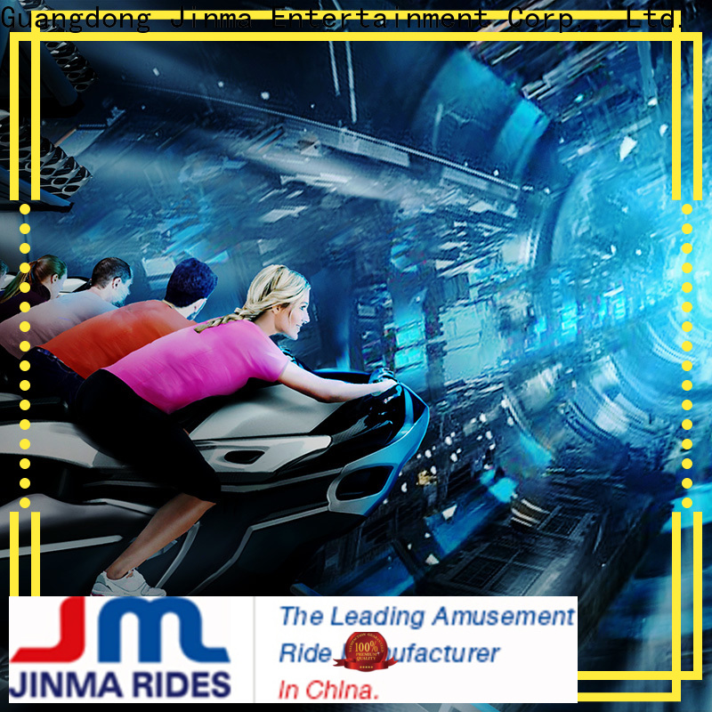Jinma Rides: дизайн темных аттракционов для продвижения