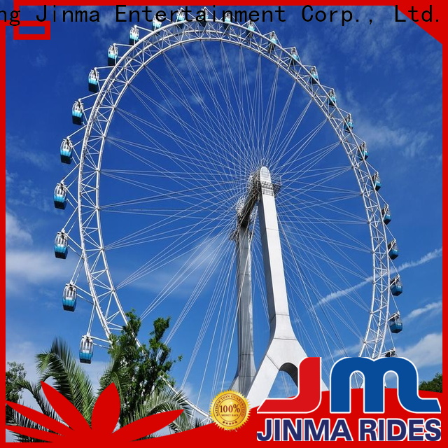 Jinma Rides оптом закупает высококачественные производители двойных колес обозрения на распродаже