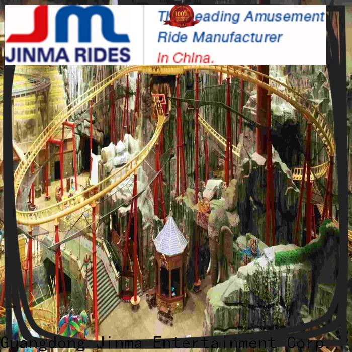 Фабрика гравитационных американских горок Jinma Rides для продвижения
