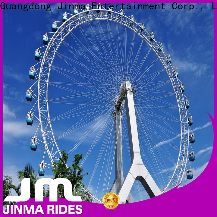 Jinma Rides выставила на продажу красочную конструкцию колеса обозрения