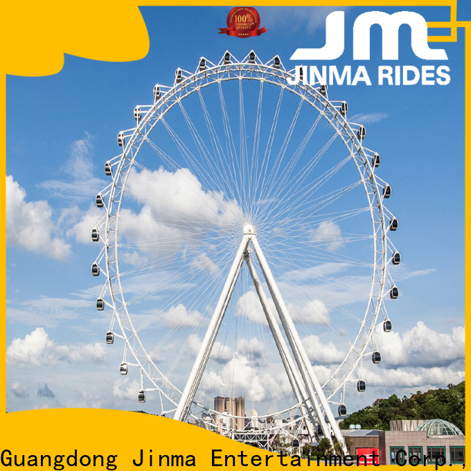 Jinma Rides Новейшая фабрика по производству парков развлечений с большими колесами для продвижения