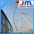 Jinma Rides rainbow ferris wheel construction for sale